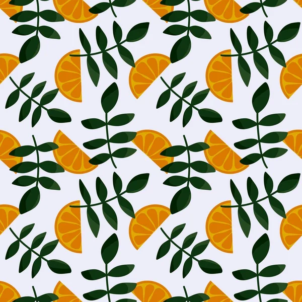 Summer fruit seamless oranges pattern for fabrics and textiles and packaging and gifts and cards and linens and kids and wrapping paper. High quality photo