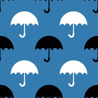 Sonbahar kumaşlar, tekstil ürünleri, ambalaj kağıtları ve çocuklar için dikişsiz şemsiye deseni. Yüksek kalite fotoğraf