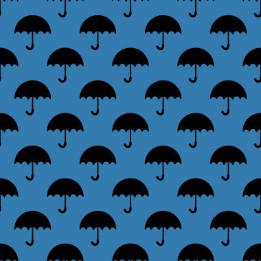 Sonbahar kumaşlar, tekstil ürünleri, ambalaj kağıtları ve çocuklar için dikişsiz şemsiye deseni. Yüksek kalite fotoğraf