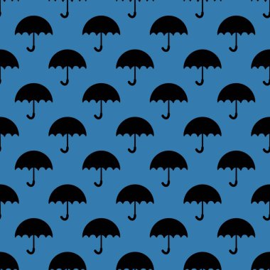 Sonbahar kumaşlar, tekstil ürünleri, ambalaj kağıtları ve çocuklar için dikişsiz şemsiye deseni. Yüksek kalite fotoğraf