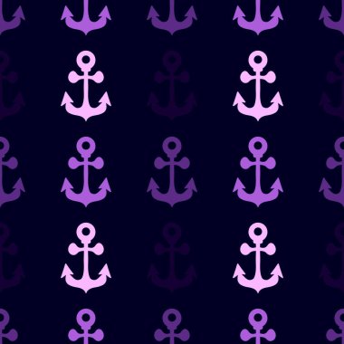 Yazlık deniz çapaları kumaşlar, elbiseler, ambalaj kağıtları, çarşaflar, çocuklar ve seyahat defterleri için pürüzsüz desenler. Yüksek kalite fotoğraf