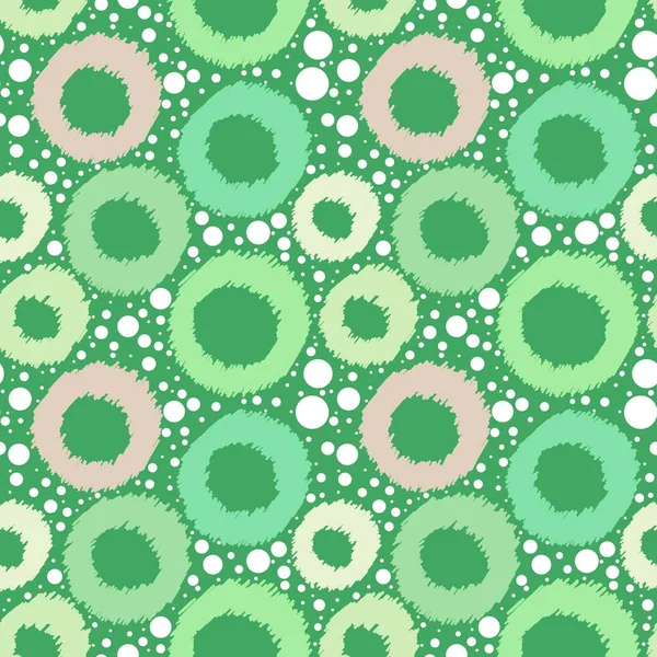 Abstraktní Geometrický Kruh Bezešvé Vzor Pro Děti Prádlo Tkaniny Balicí — Stock fotografie