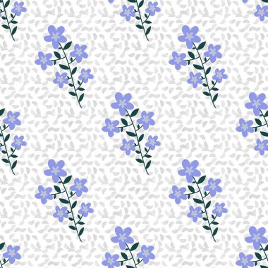 Kumaşlar, tekstil, ambalajlar, hediyeler, kartlar, çarşaflar ve çocuklar için çiçeksiz çiçek deseni. Yüksek kalite fotoğraf