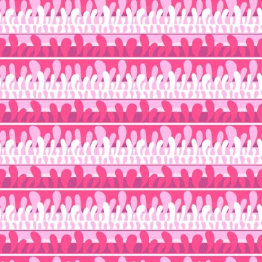 Yazın kumaşlar, ambalaj kağıtları, ambalajlar, kıyafet baskıları, çocuklar ve çarşaflar için soyut ve pürüzsüz dalgalar. Yüksek kaliteli illüstrasyon