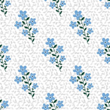 Kumaşlar, tekstil, ambalajlar, hediyeler, kartlar, çarşaflar ve çocuklar için çiçeksiz çiçek deseni. Yüksek kalite fotoğraf