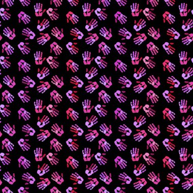 Okul, kumaşlar, çocuklar, hobiler, ambalaj kağıtları, defterler ve kıyafet baskıları için el izi olmayan takım çalışması. Yüksek kaliteli illüstrasyon