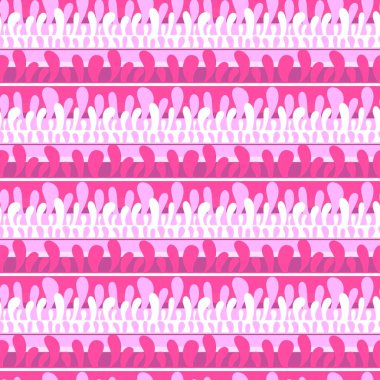 Yazın kumaşlar, ambalaj kağıtları, ambalajlar, kıyafet baskıları, çocuklar ve çarşaflar için soyut ve pürüzsüz dalgalar. Yüksek kaliteli illüstrasyon