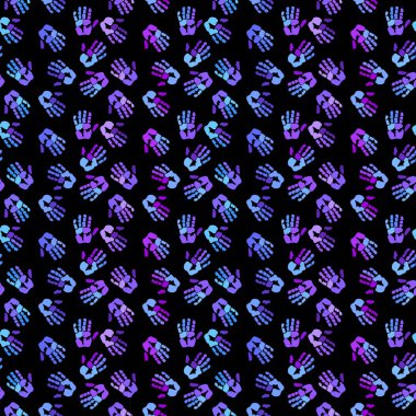 Okul, kumaşlar, çocuklar, hobiler, ambalaj kağıtları, defterler ve kıyafet baskıları için el izi olmayan takım çalışması. Yüksek kaliteli illüstrasyon