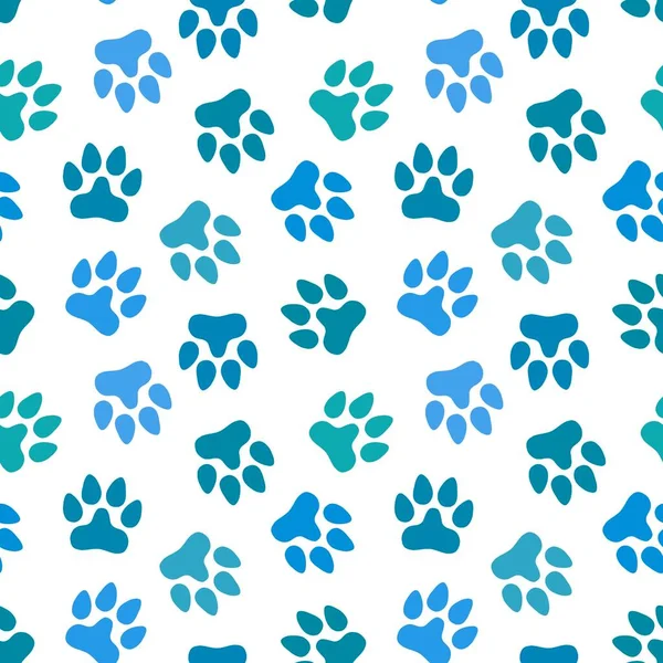 Animal seamless cat dog footprints pattern for wrapping paper and kids and clothes print and fabrics and hobbies. High quality illustration