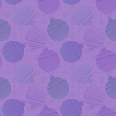 Christmas tree balls seamless pattern for wrapping paper and clothes print and notebooks and fabrics and packaging and kids. High quality illustration
