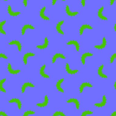 Cadılar Bayramı 'nda kağıt, giysi baskısı, kumaş, aksesuar, çocuklar ve şenlik için kusursuz neon yarasa silueti deseni. Yüksek kaliteli illüstrasyon