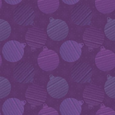 Christmas tree balls seamless pattern for wrapping paper and clothes print and notebooks and fabrics and packaging and kids. High quality illustration