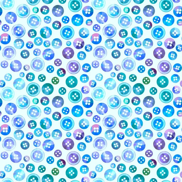 Hobbies Seamless Plastic Buttons Pattern Fabrics Wrapping Paper Clothes Print — ストック写真