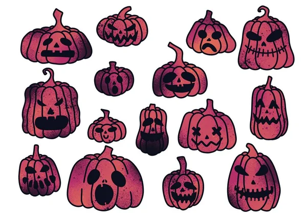 Adesivo doodle do espantalho de halloween