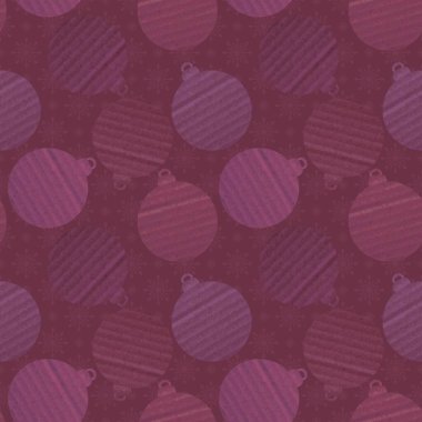 Christmas tree balls seamless pattern for wrapping paper and clothes print and notebooks and fabrics and packaging and kids. High quality illustration