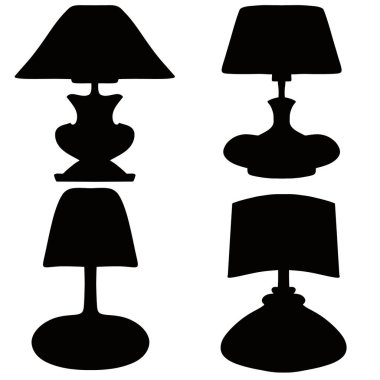 Simple desk lamp set for stickers and notebooks and kids and shops and accessories. High quality photo