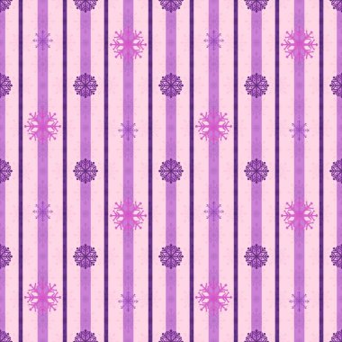 Kumaşlar, ambalaj kağıtları, kıyafet baskıları, çocuklar, Noel hediyeleri ve yeni yıl aksesuarları için kusursuz kar taneleri ve çizgili desenler. Yüksek kaliteli illüstrasyon