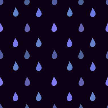 Kıyafet baskısı, ambalaj kağıdı, not defteri, aksesuar ve kumaşlar için su damlaları. Yüksek kaliteli illüstrasyon