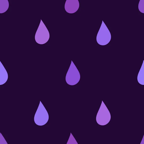 Simple Seamless Water Rain Drops Pattern Clothes Print Wrapping Paper — Fotografia de Stock