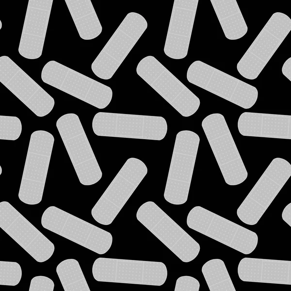 Φάρμακο Γύψο Χωρίς Ραφή Μοτίβο Patch Καρτούν Για Ρούχα Εκτύπωσης — Φωτογραφία Αρχείου