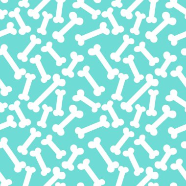 Çocuklar ve köpekler için cadılar bayramı çizgi filminde kusursuz kemik desenleri ve ambalaj kağıdı, kıyafet baskısı, aksesuarlar ve şenlik. Yüksek kaliteli illüstrasyon