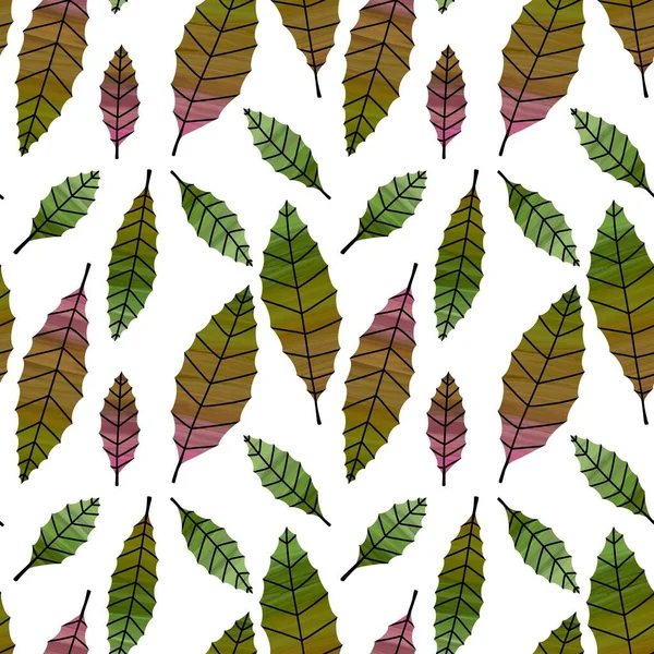 Autumn floral seamless cartoon leaves pattern for clothes print and kids and school accessories and notebooks and fabrics and wrapping. High quality illustration