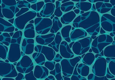 Abstract ocean waves seamless water line art pattern for clothes print and kids accessories and school notebooks and fabrics and linens and wrapping paper. High quality illustration