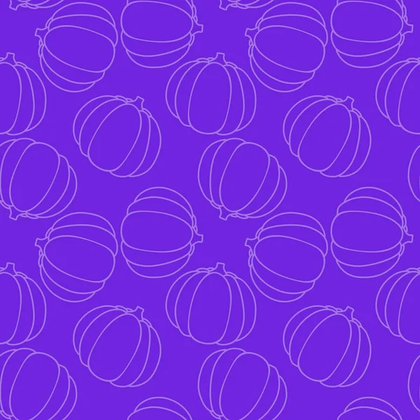 Autumn cartoon line art seamless pumpkins pattern for clothes print and wrapping paper and notebooks and kids accessories and fabrics. High quality illustration