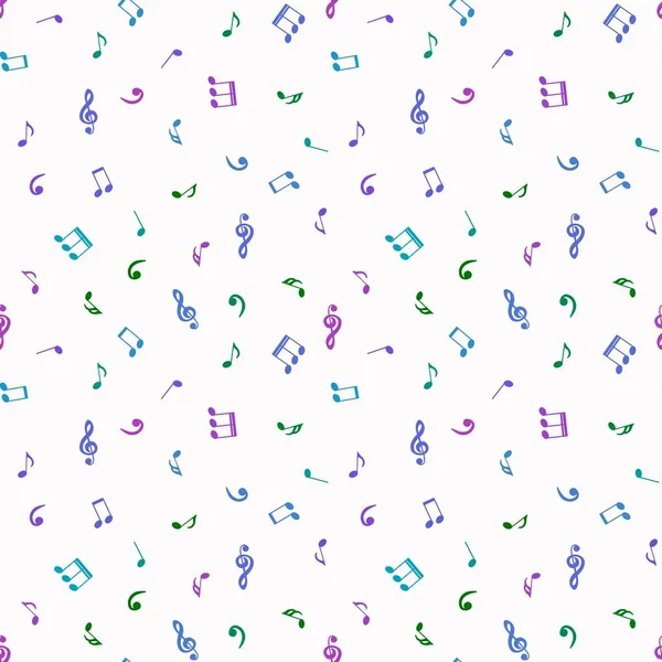 Abstract Sign Symbols Seamless Music Notes Pattern Wrapping Paper Kids — Foto de Stock