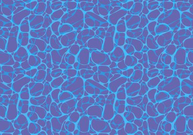 Abstract ocean waves seamless water line art pattern for clothes print and kids accessories and school notebooks and fabrics and linens and wrapping paper. High quality illustration