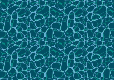 Abstract ocean waves seamless water line art pattern for clothes print and kids accessories and school notebooks and fabrics and linens and wrapping paper. High quality illustration