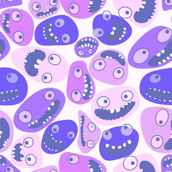 Çizgi filmdeki çocuklar, kıyafet baskısı, ambalaj kağıdı, aksesuar, okul defterleri ve kumaşları için kusursuz uzaylı kawaii desenleri depoluyorlar. Yüksek kaliteli illüstrasyon