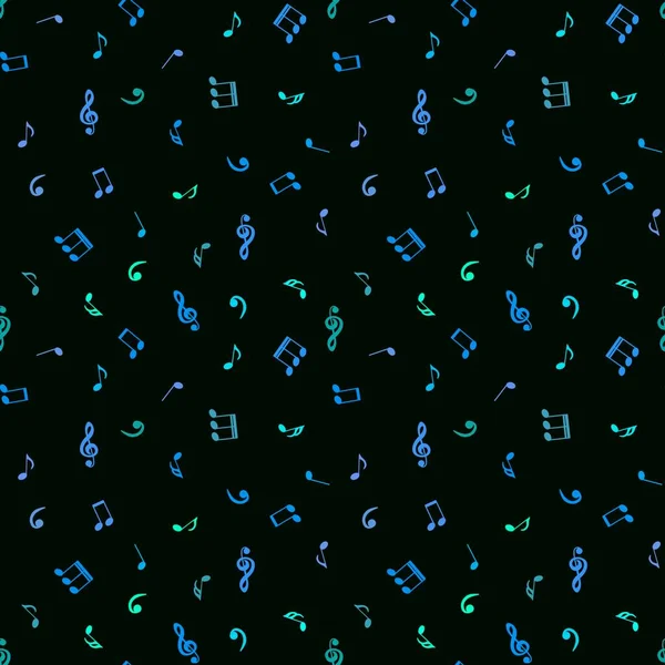 Abstract Sign Symbols Seamless Music Notes Pattern Wrapping Paper Kids —  Fotos de Stock