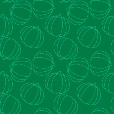 Autumn cartoon line art seamless pumpkins pattern for clothes print and wrapping paper and notebooks and kids accessories and fabrics. High quality illustration
