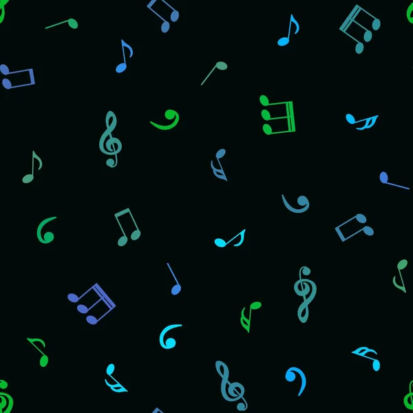 Abstract Sign Symbols Seamless Music Notes Pattern Wrapping Paper Kids — Stock fotografie