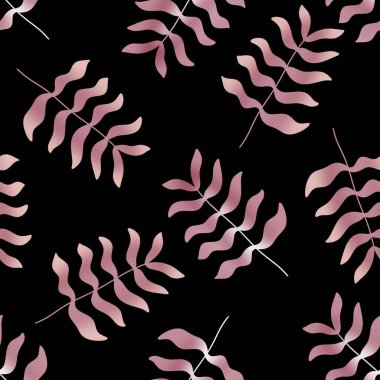 Summer floral seamless palms leaves pattern for clothes print and kids accessories and wrapping paper and school notebooks and fabrics and linens. High quality illustration