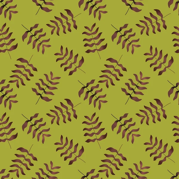Summer Floral Seamless Palms Leaves Pattern Clothes Print Kids Accessories — Stockfoto