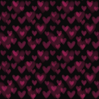 Watercolor valentines seamless hearts pattern for fabrics and textiles and packaging and wrapping paper and clothes print and kids accessories and notebooks. High quality illustration