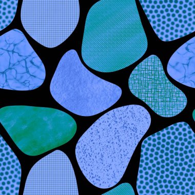 Sea stone seamless abstract polka dots pattern for fabrics and clothes print and kids accessories and wrapping paper and linens. High quality illustration