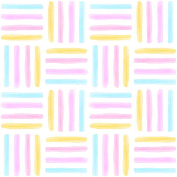 Abstract Watercolor Pattern Fabrics Wrapping Paper Accessories Notebooks Kids Clothes — Stockfoto