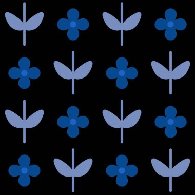 Simple spring floral seamless flower pattern for wrapping paper and clothes print and linens and kids accessories and study notebooks and kitchen fabrics. High quality photo