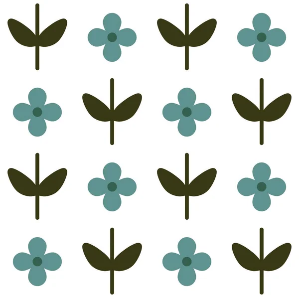 Simple spring floral seamless flower pattern for wrapping paper and clothes print and linens and kids accessories and study notebooks and kitchen fabrics. High quality photo