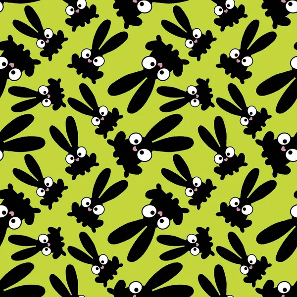 Easter cartoon rabbit seamless pattern for kids accessories and school notebooks and clothes print and fabrics and textiles and packaging and wrapping paper