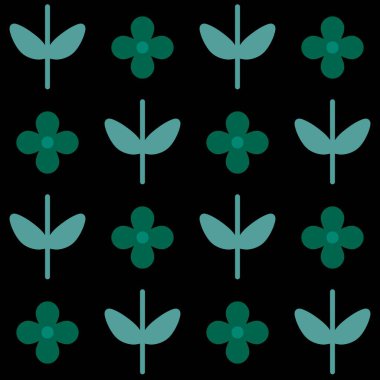 Simple spring floral seamless flower pattern for wrapping paper and clothes print and linens and kids accessories and study notebooks and kitchen fabrics. High quality photo