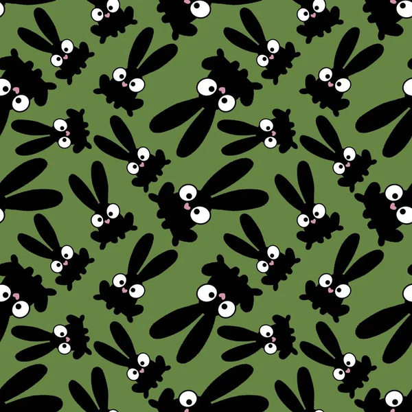 Easter cartoon rabbit seamless pattern for kids accessories and school notebooks and clothes print and fabrics and textiles and packaging and wrapping paper 