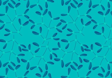 Kış Noel 'inde, yeni yıl kâğıtları, kumaşlar, çocuklar, not defterleri ve giysi baskıları için ökseotu çiçeği desenleri. Yüksek kaliteli illüstrasyon