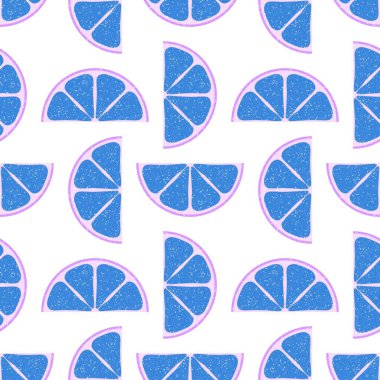 Fruit citrus seamless pattern for wrapping paper and fabrics and kids clothes print and notebooks and kitchen textiles and summer accessories. High quality illustration
