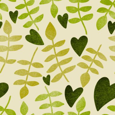 Simple floral seamless leaves line art silhouette pattern for wrapping and linens and packaging and accessories and clothes print and kids notebooks and kitchen textiles. High quality illustration