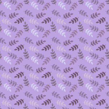 Simple floral seamless leaves line art silhouette pattern for wrapping and linens and packaging and accessories and clothes print and kids notebooks and kitchen textiles. High quality illustration