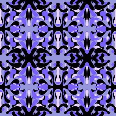 Abstract floral seamless ethnic ornaments pattern for fabrics and wrapping paper and clothes print and kids accessories and study notebooks. High quality illustration